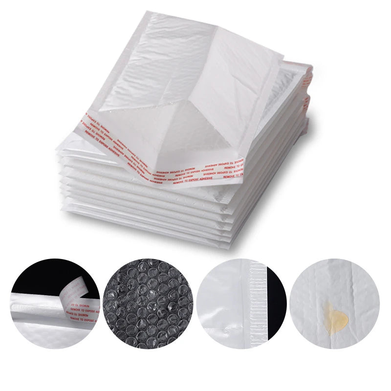 50Pcs Self Seal Bubble Padded Gift Bag