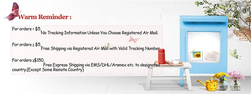 10pcs Floral Envelope