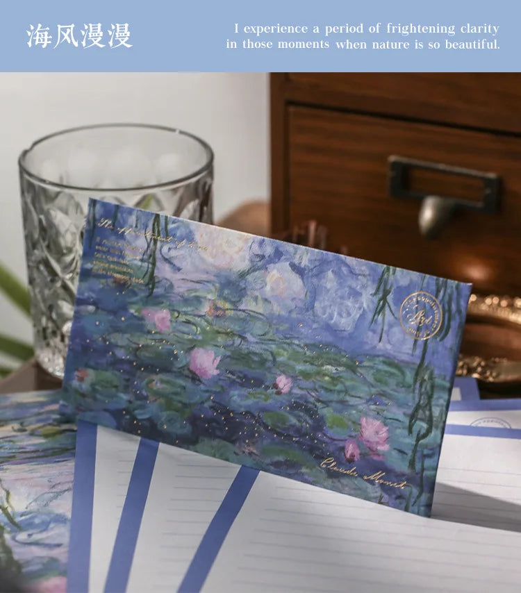 6 pcs/set Van Gogh starry sky Paper Envelopes