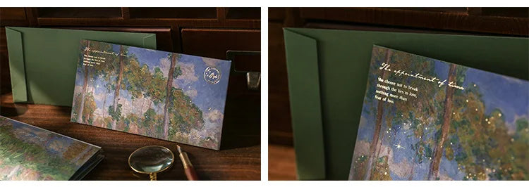 6 pcs/set Van Gogh starry sky Paper Envelopes