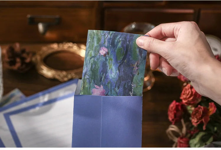 6 pcs/set Van Gogh starry sky Paper Envelopes