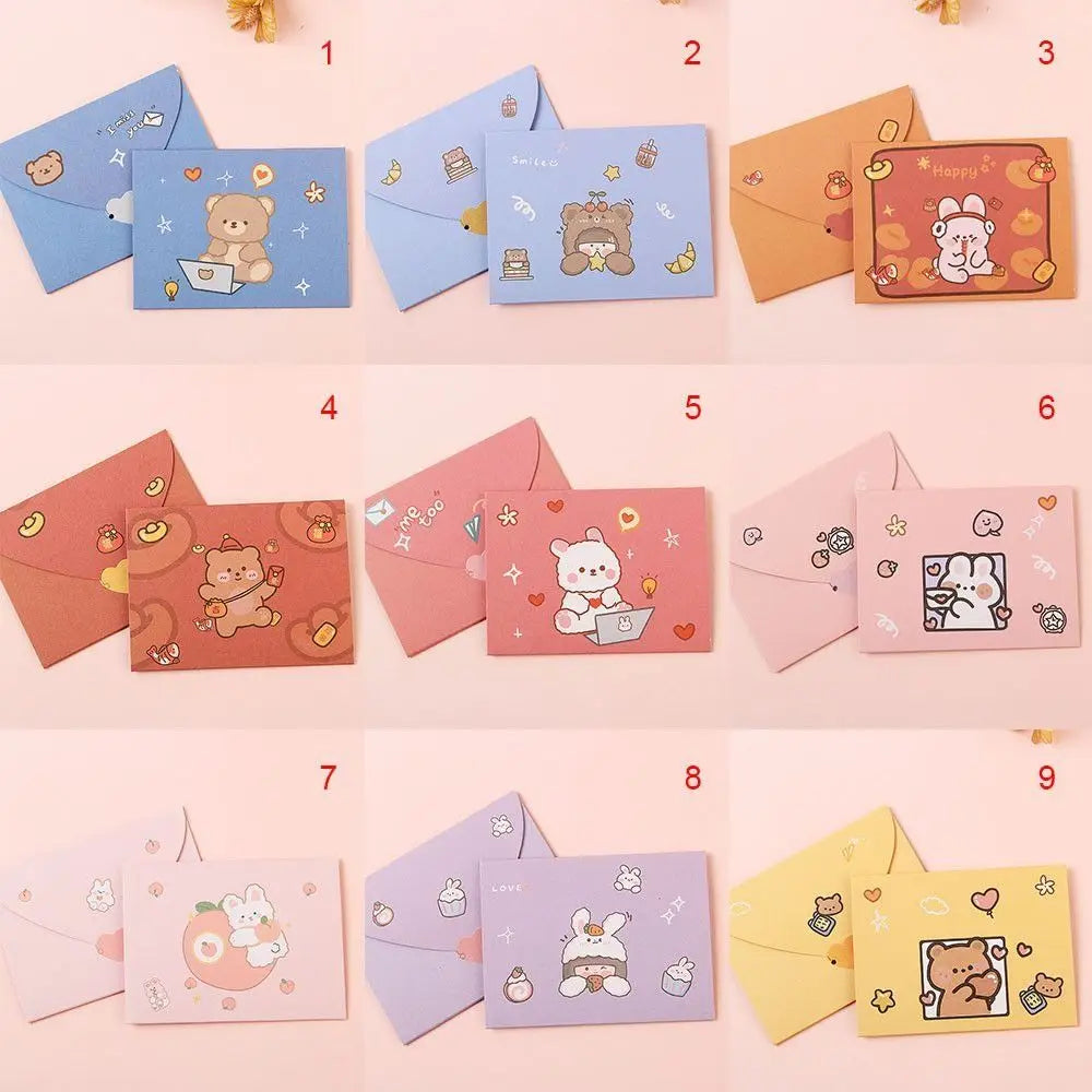Bear/Rabbit Thank You Envelope