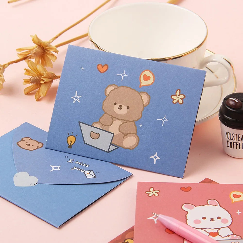 Bear/Rabbit Thank You Envelope