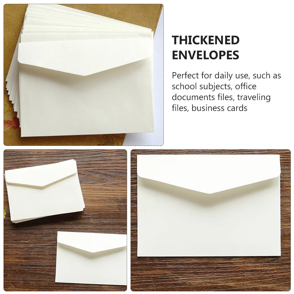 100 Pcs Mini Blank Envelope