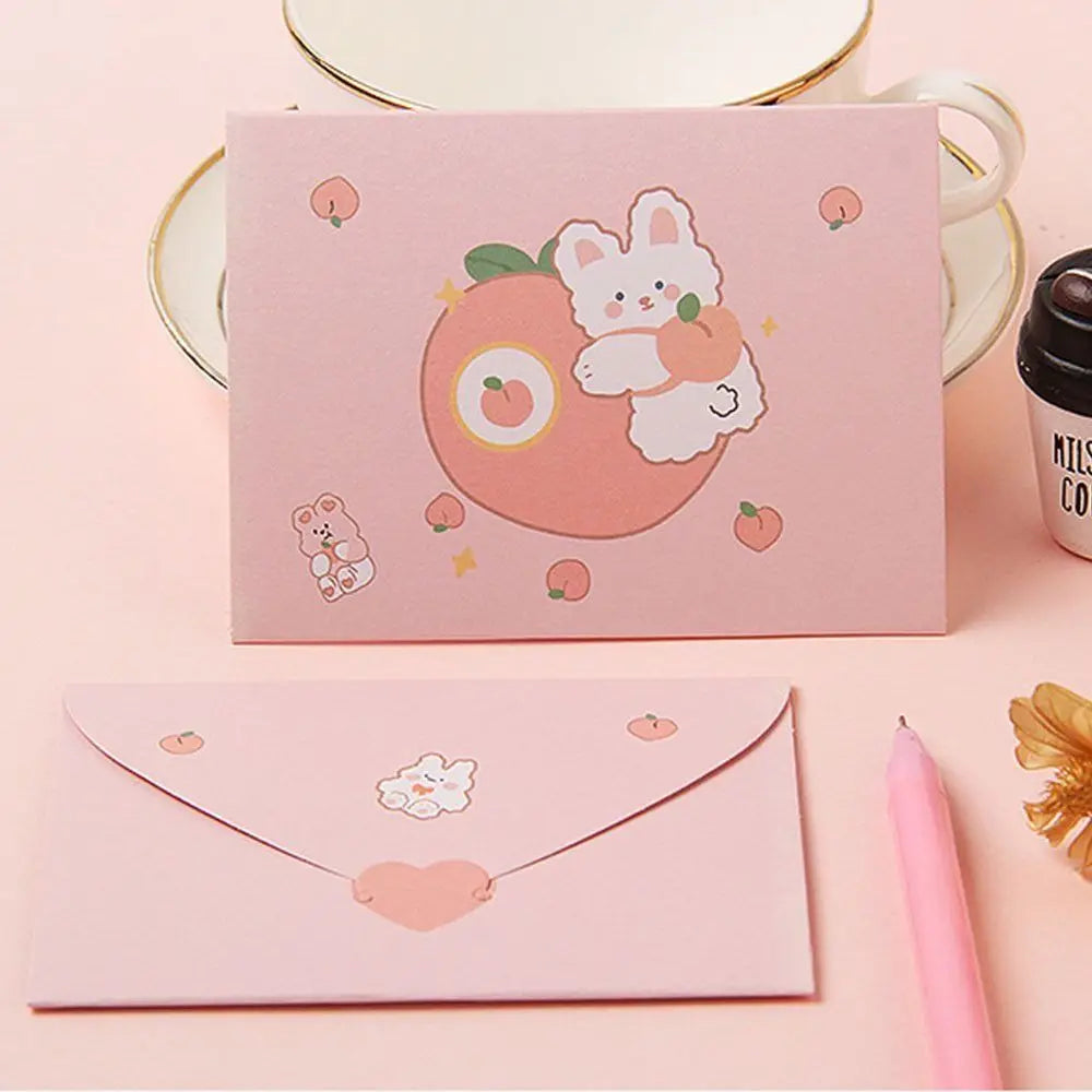 Bear/Rabbit Thank You Envelope