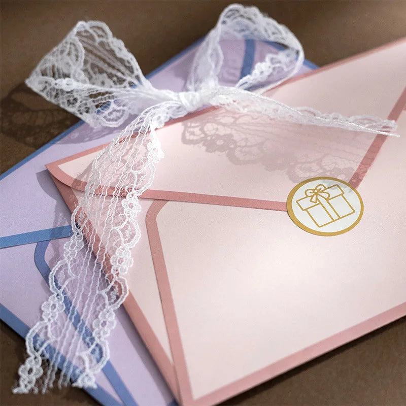 12pc Floral Envelopes