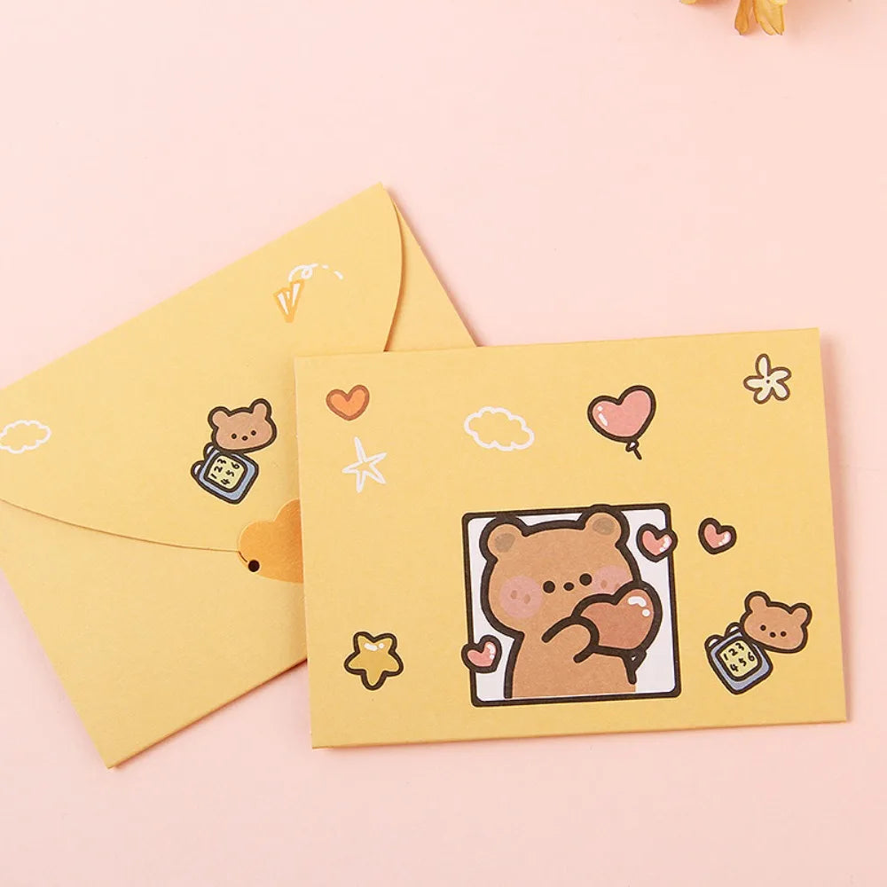 Bear/Rabbit Thank You Envelope