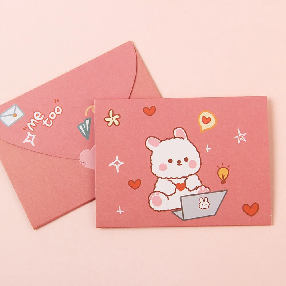 Bear/Rabbit Thank You Envelope