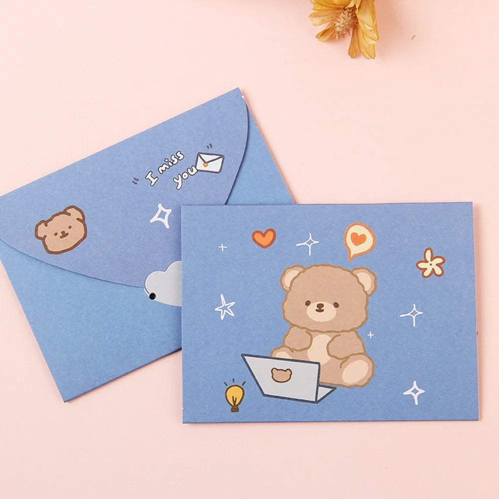 Bear/Rabbit Thank You Envelope
