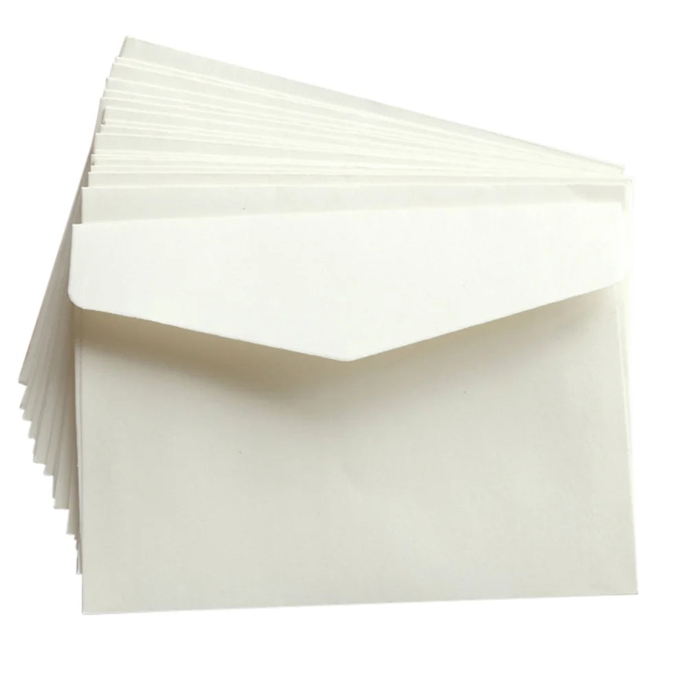 100 Pcs Mini Blank Envelope