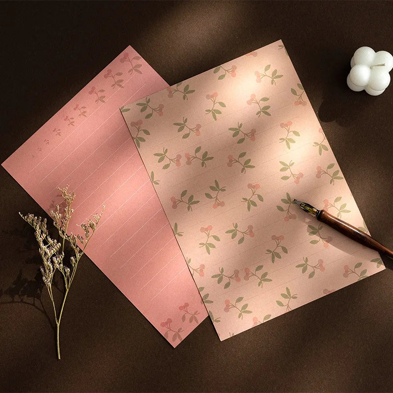 12pc Floral Envelopes