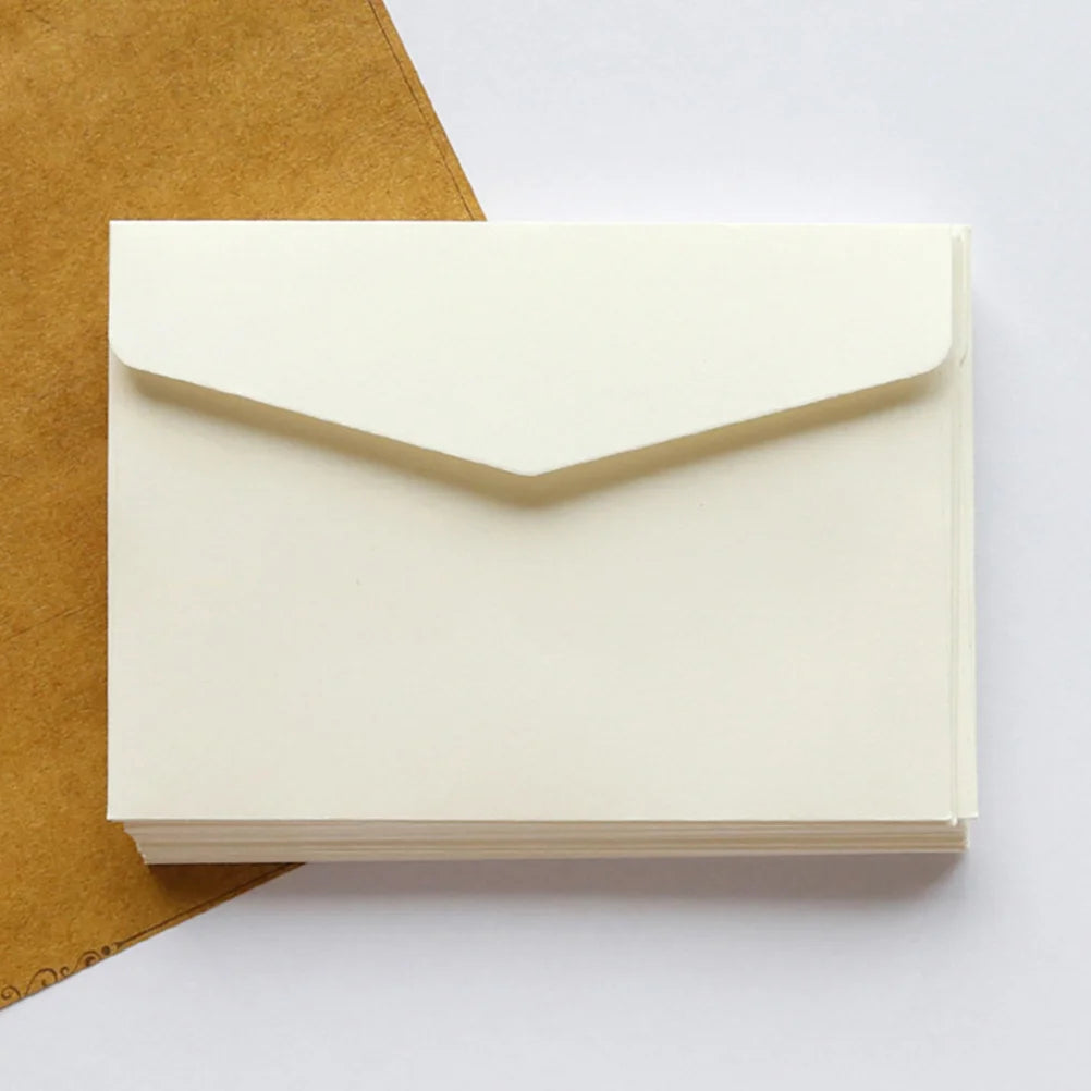 100 Pcs Mini Blank Envelope