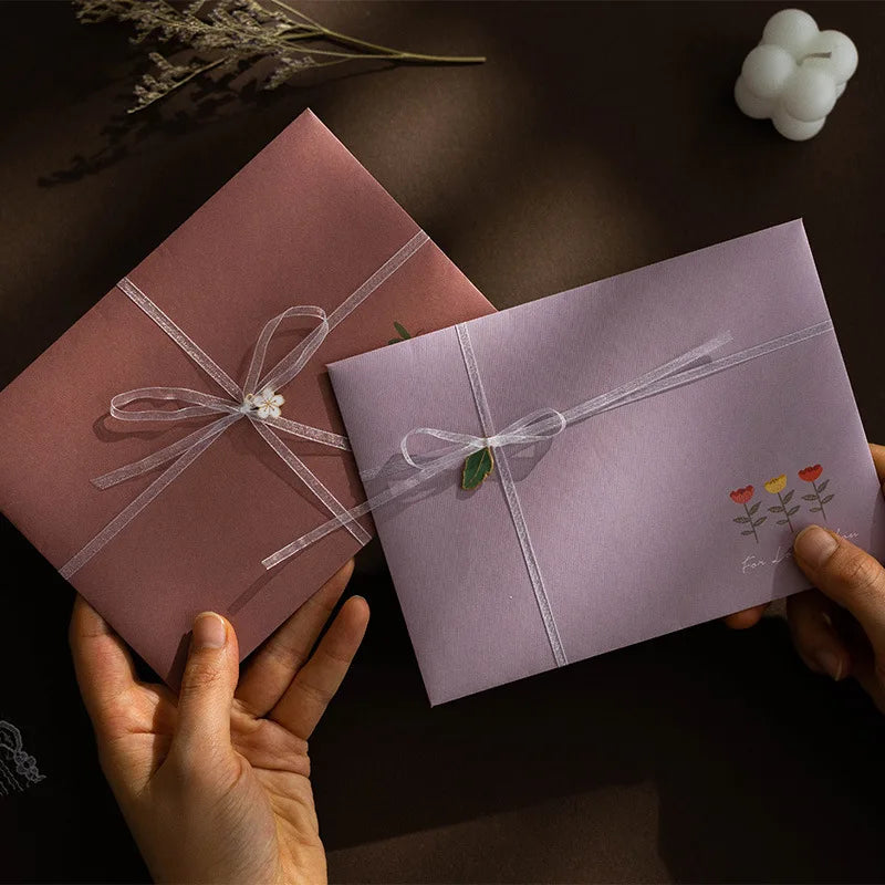 12pc Floral Envelopes