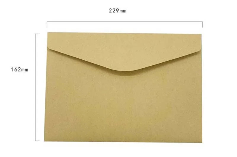 50pcs Envelope Storage Bag